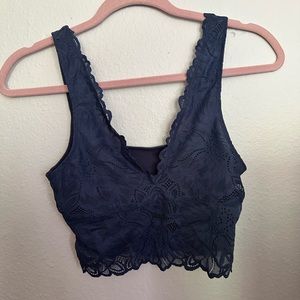 Aerie Blue Cropped Tank 🤍